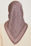 Armine 24 Winter Silk Scarf-4 Dusty Rose