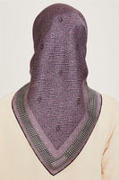 Armine 24 Kış İpek Eşarp-4 Mor