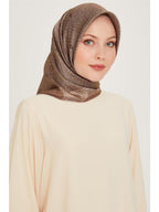 Armine 24 Kış İpek Eşarp-4 Vizon