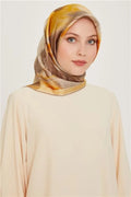 Armine 24 Kış İpek Eşarp-7 Gold