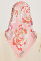 Armine 24 Kış İpek Eşarp-8 Pudra