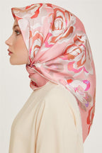 Armine 24 Kış İpek Eşarp-8 Pudra