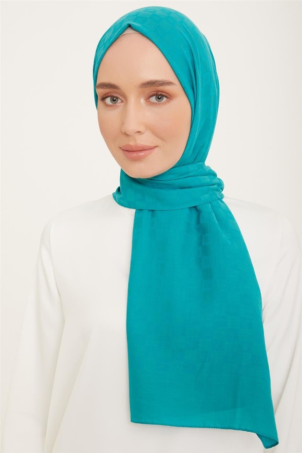 Armine 24y Trend Monogram Turkuaz