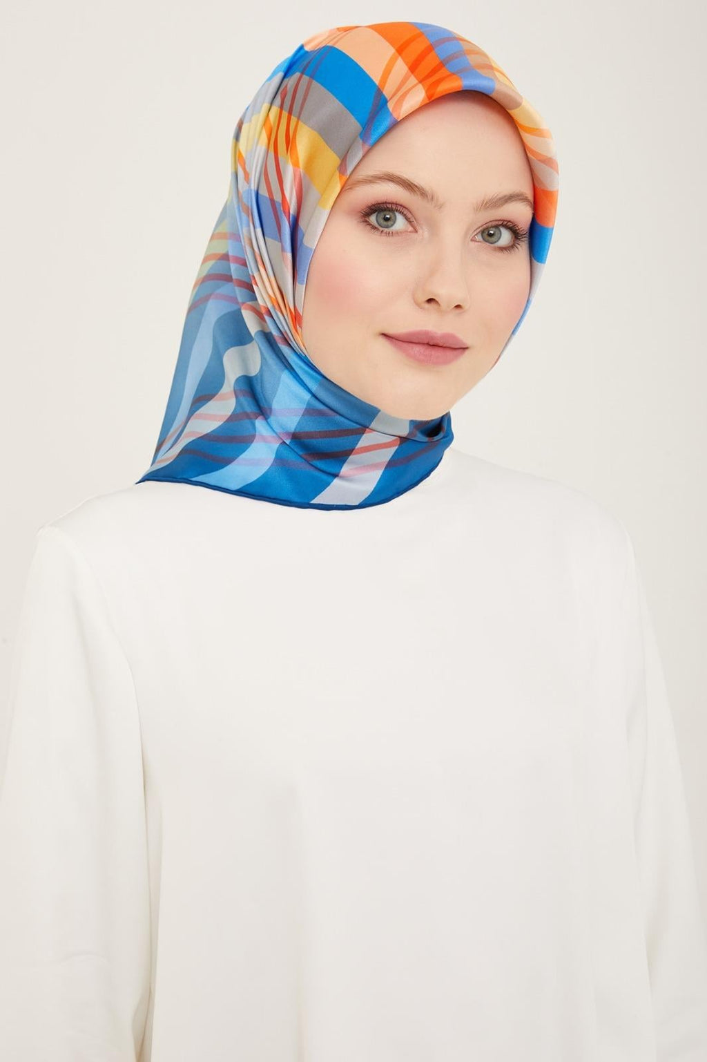 Armine 24 Summer Silk Scarf - 14 Stone Color