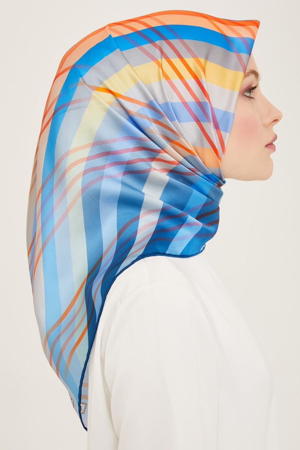Armine 24 Summer Silk Scarf - 14 Stone Color