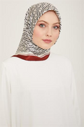 Armine 24yaz İpek Eşarp-15 Bordo