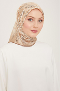 Armine 24summer Silk Scarf-32 Camel