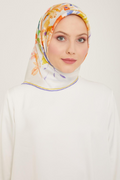 Armine 24yaz İpek Eşarp-33 Beyaz