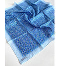Armine 24summer Silk Scarf-36 Blue