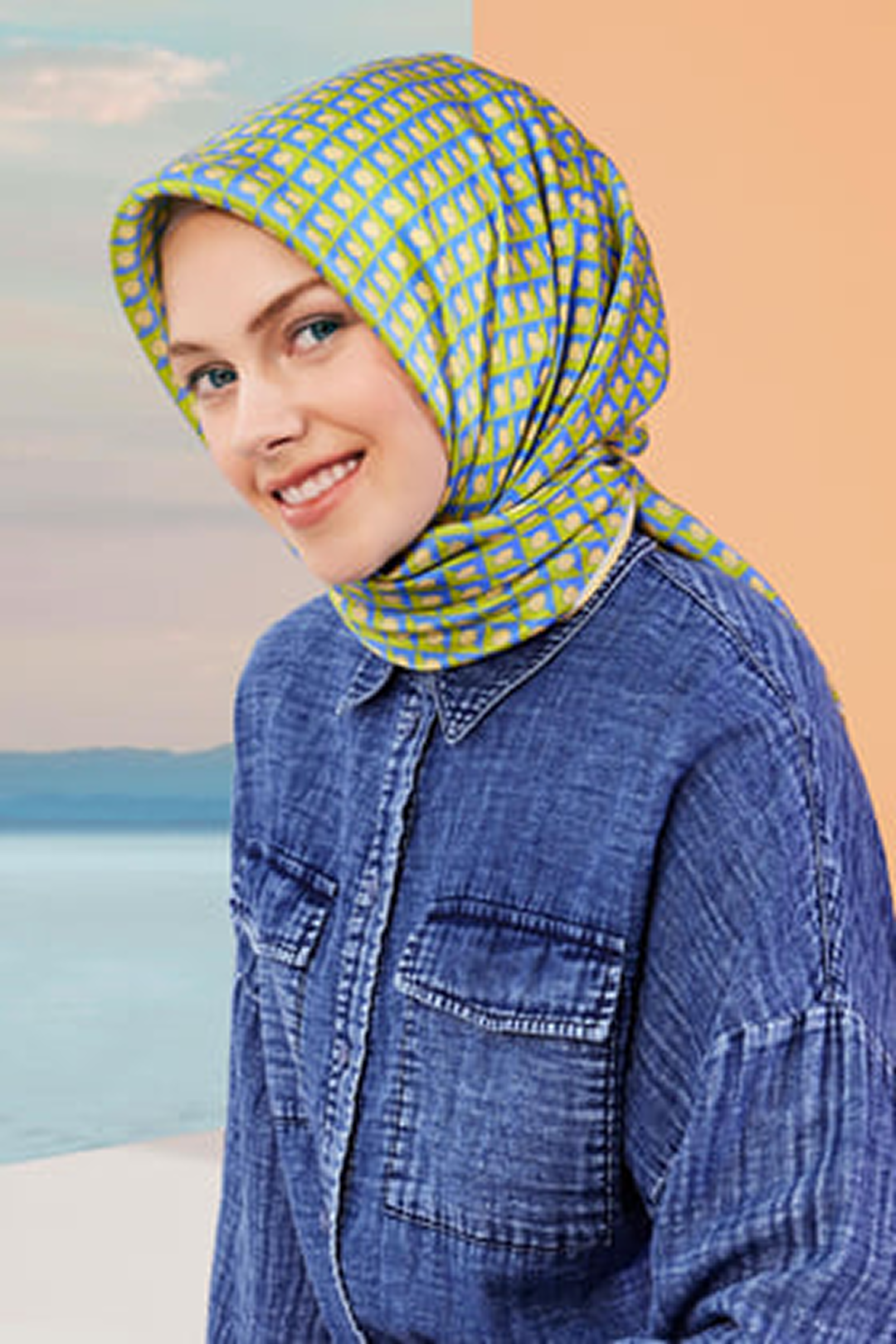 Armine 24yaz İpek Eşarp-5 Lila