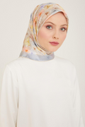Armine 24yaz İpek Eşarp-7 Gri