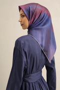 Armine 25 Yaz 9308 Saf İpek Twill Eşarp Mor
