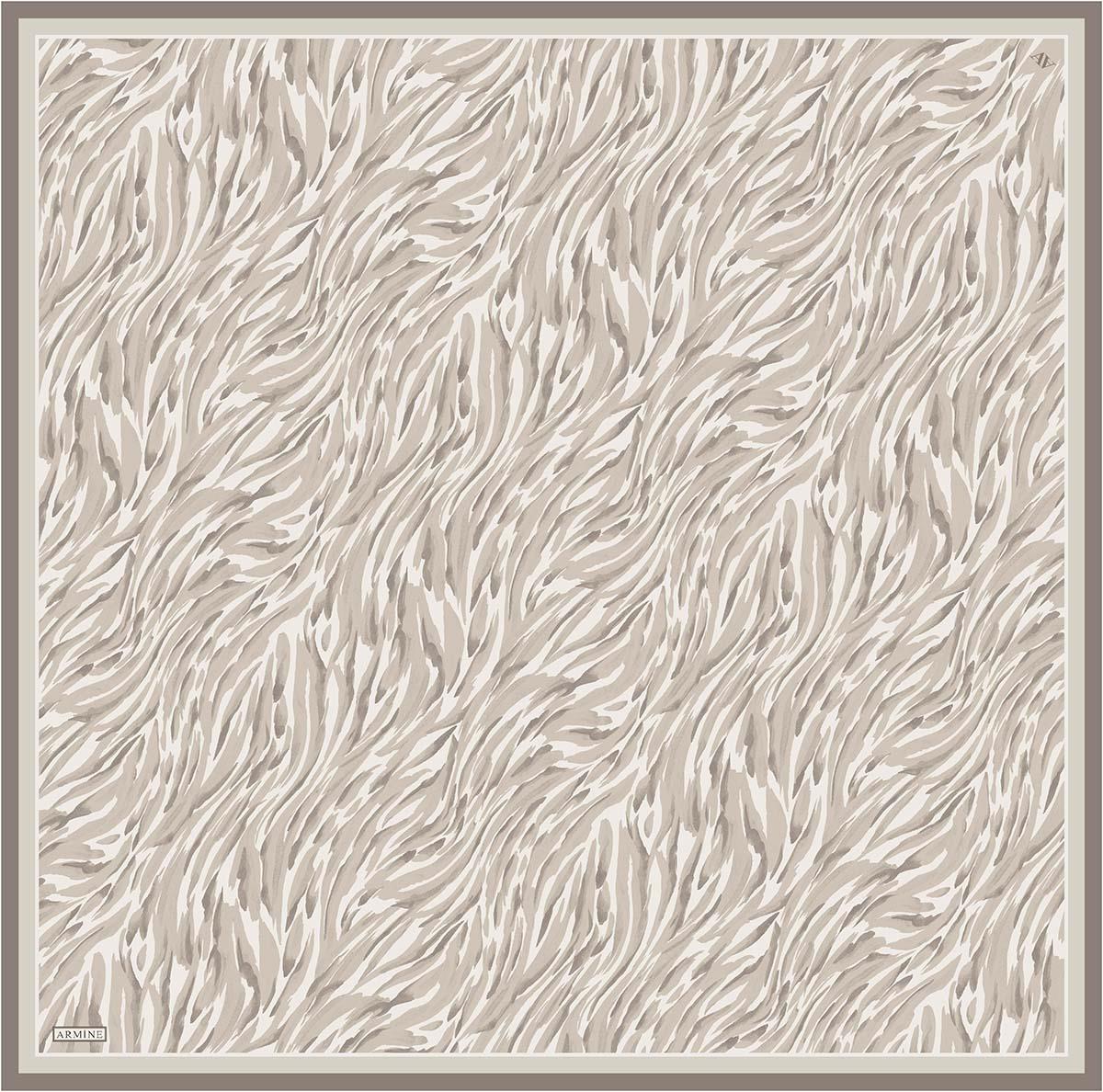 Armine 25 Summer Silk Scarf-31 Cream
