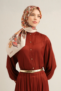Armine 25 Yaz İpek Eşarp-5 Beyaz
