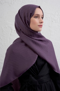 Armine 25k Visse Şal -2 Mor