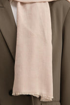 Armine 25k Yünlü Şal -1000 Bej