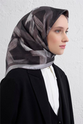 Armine 25kış İpek Eşarp-17 Siyah