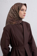 Armine 25kış Twil İpek Eşarp-24 Camel