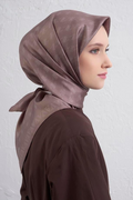 Armine 25winter Silk Scarf-25 Camel