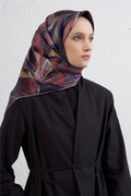 Armine 25kış Twil İpek Eşarp-29 Mor