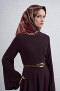 Armine 25winter Silk Scarf-30 Red