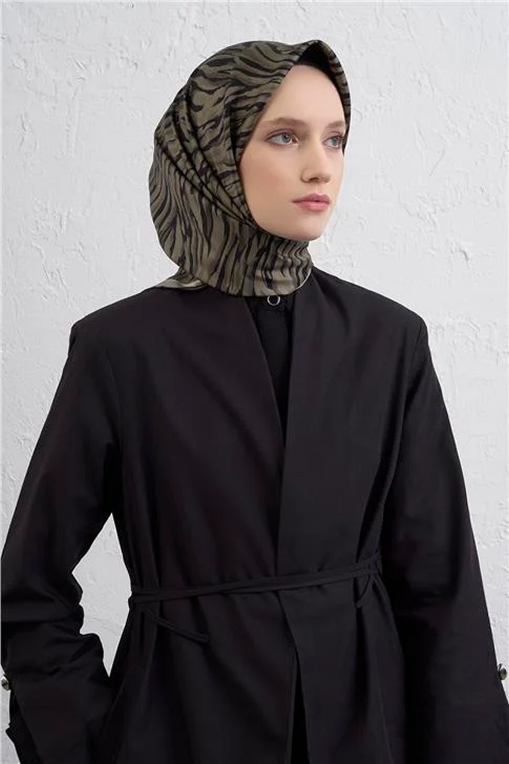 Armine 25winter Silk Scarf-31 Green