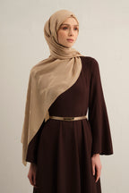 Armine 25kış Lyocell Şal-1 Ten Rengi