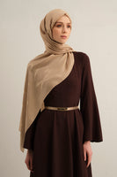 Armine 25kış Lyocell Şal-1 Ten Rengi