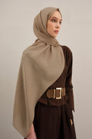 Armine 25kış Lyocell Şal-5 Doğal Taş