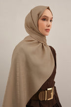 Armine 25kış Lyocell Şal-5 Doğal Taş