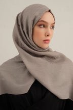 Armine 25kış Lyocell Şal-5 Gümüş