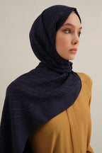 Armine 25kış Lyocell Şal-5 Lacivert