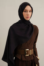 Armine 25kış Lyocell Şal-6 Siyah