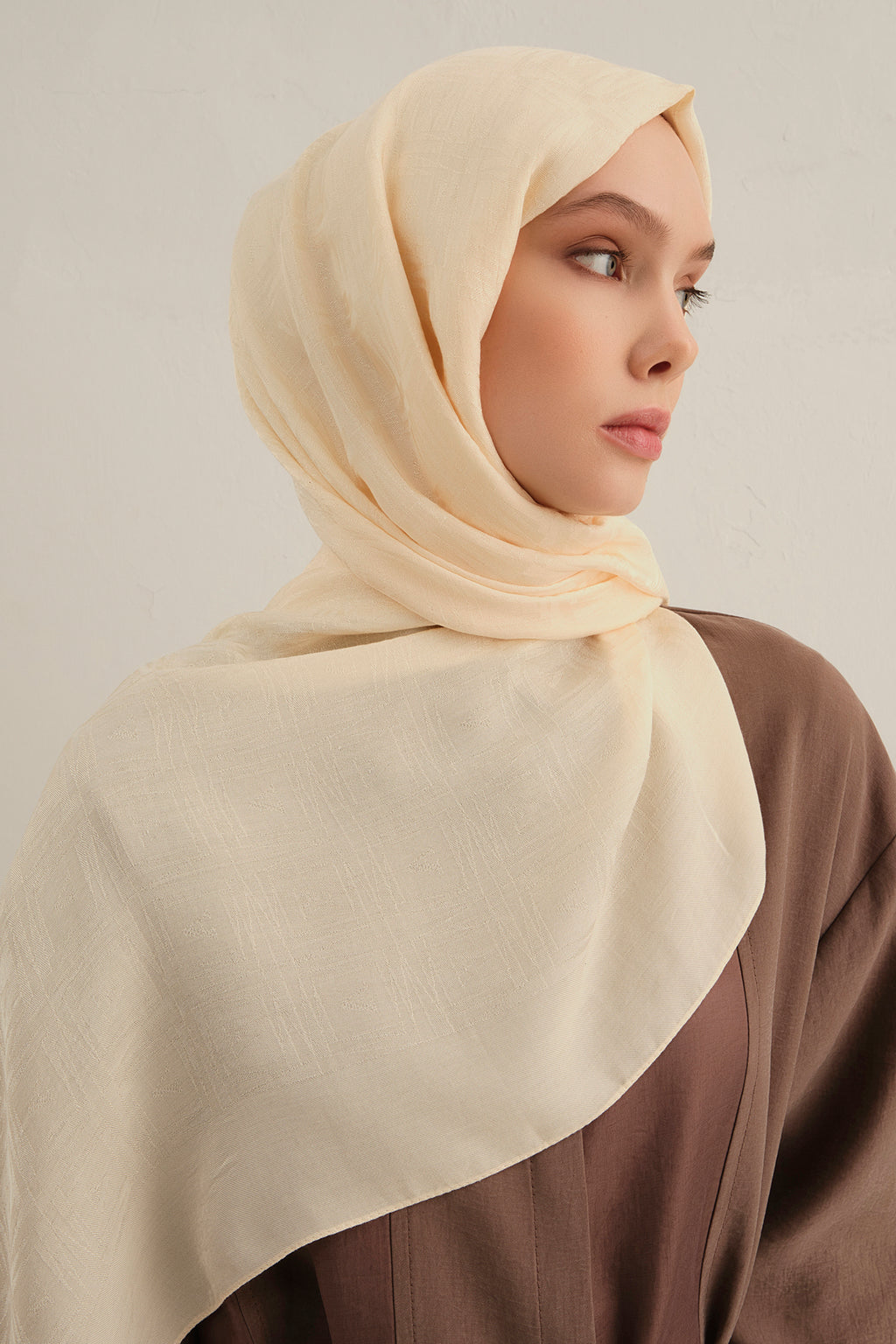 Armine 25kış Lyocell Şal-6 Ten Rengi