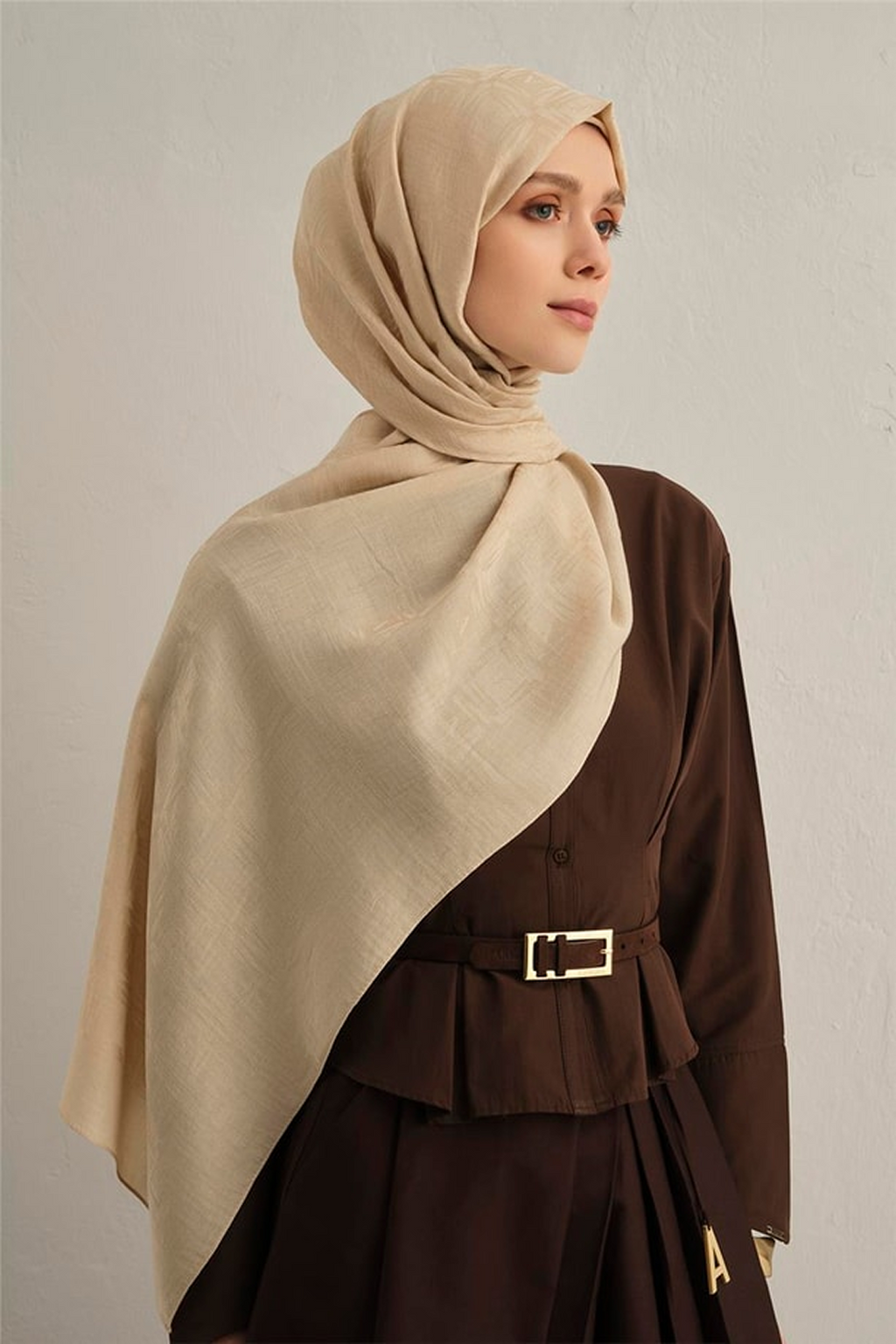 Armine 25winter Lyocell Shawl-6 Skin Color