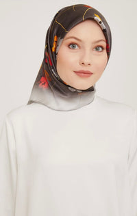 Armine 25kış Nostalji Eşarp-25 Gri