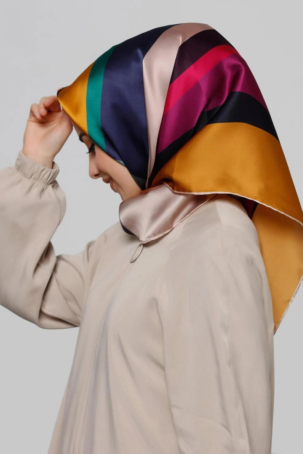 Armine 25kış Nostalji Eşarp-26 Fuşya