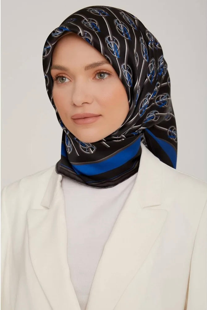 Armine 25kış Nostalji Eşarp-3 Siyah