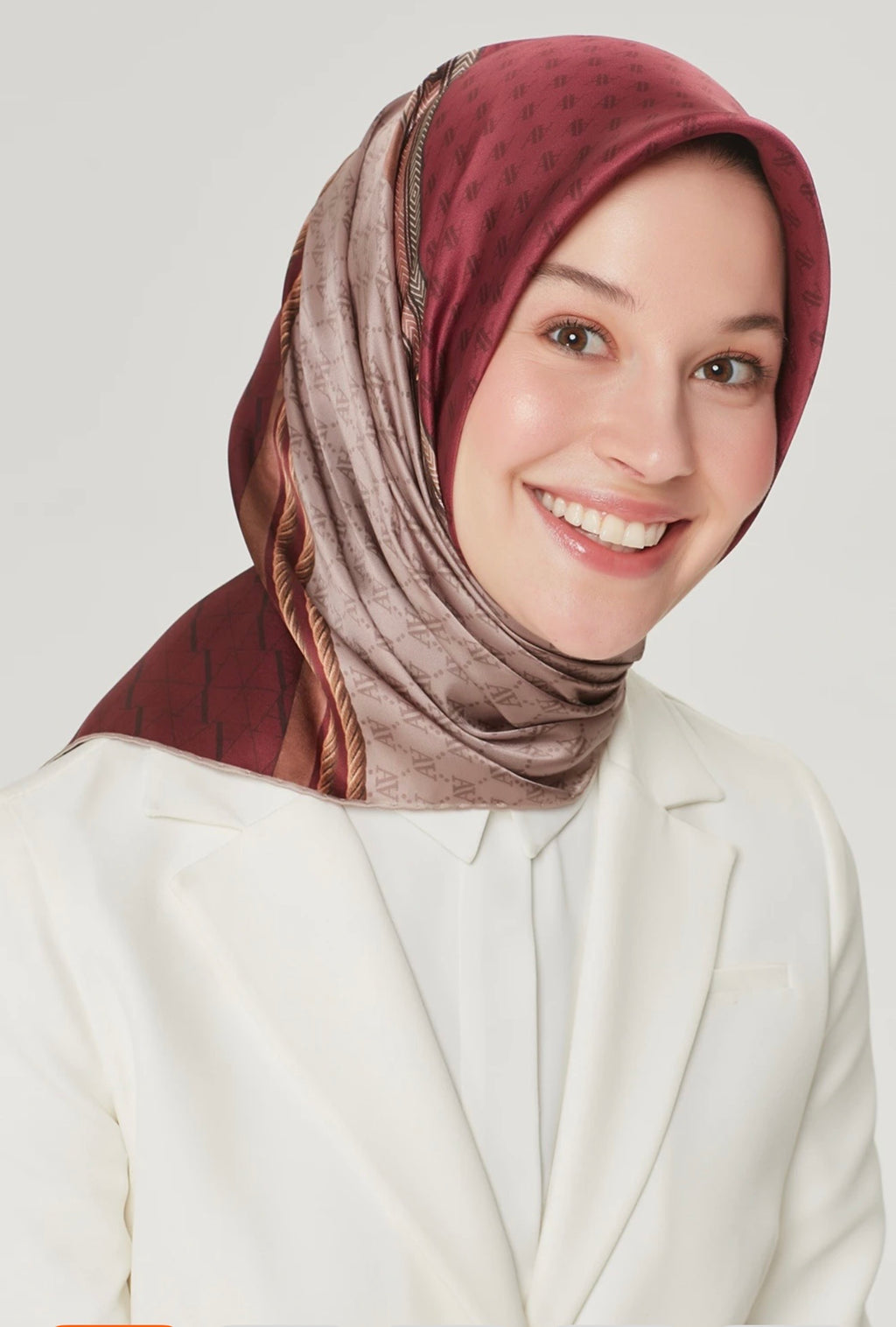 Armine 25kış Nostalji Eşarp-4 Bordo