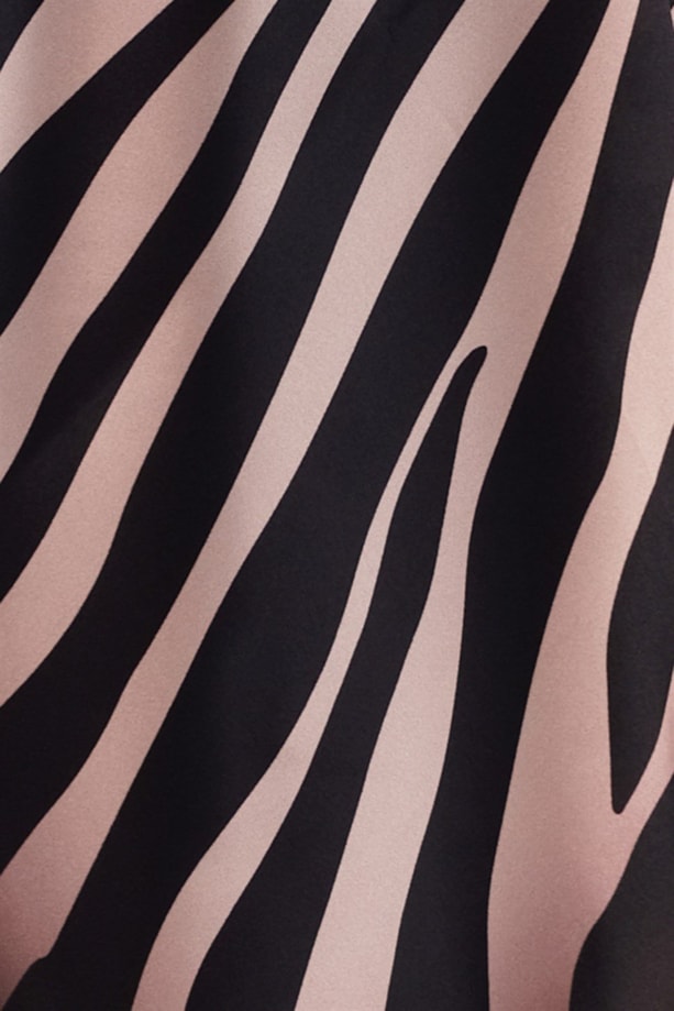 Armine 25kış Zebra Eşarp Vizon