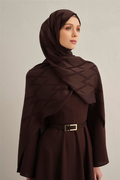 Armine 26yaz  Lyocell Şal-1 Acı Kahve