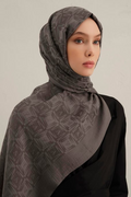 Armine 26yaz Lyocell Şal -6 Füme
