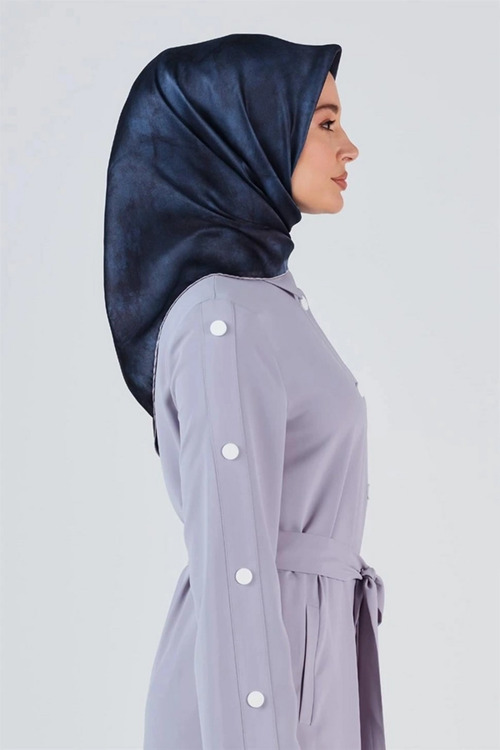 Armine Nostalji Sura İpek Eşarp 25k8333 Koyu Laci