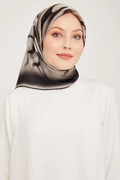Armine Nostalji Sura İpek Eşarp 25k9020 Kahve
