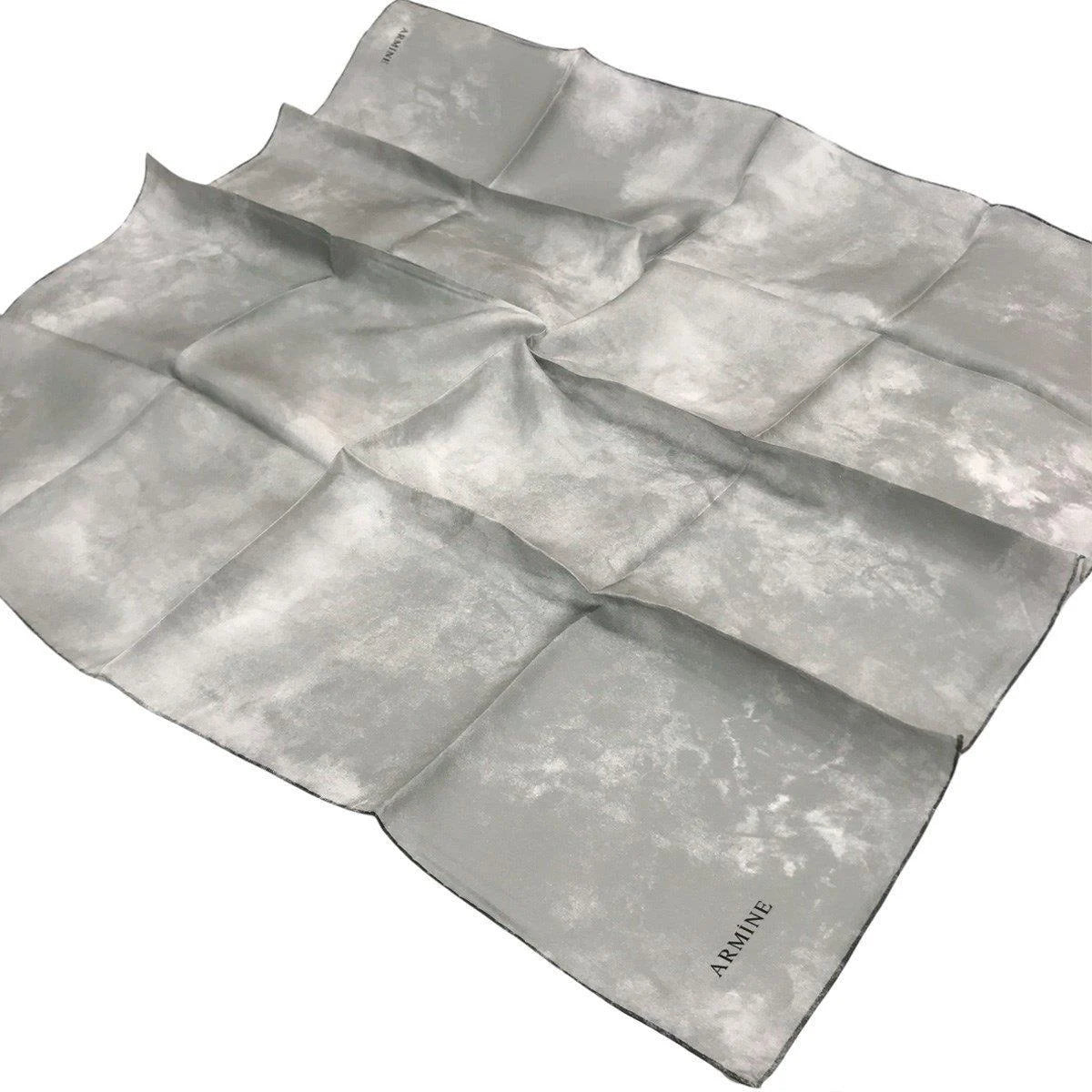 Armine Nostalji Twil Saf İpek Eşarp 25k8333 Taş Rengi
