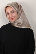 Armine Nostalji Twil Saf İpek Eşarp 25k8933 Krem