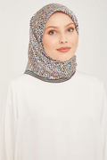 Armine Nostalji Twil Saf İpek Eşarp 25k9013 Beyaz