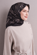 Armine Sura Saf İpek Eşarp 26k9600 Siyah