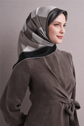 Armine Twill Saf İpek Eşarp 26k9610 Krem