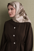 Armine Twill Pure Silk Scarf 26k9617 Stone